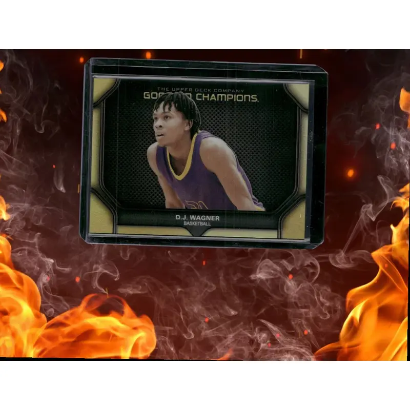 2024-25 Upper Deck Goodwin Champions D.J. Wagner Platinum Black and Gold 29/50