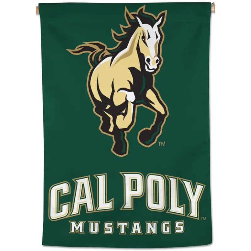 Cal Poly MUSTANGS Official NCAA Premium 28x40 Wall Banner - Wincraft Inc.