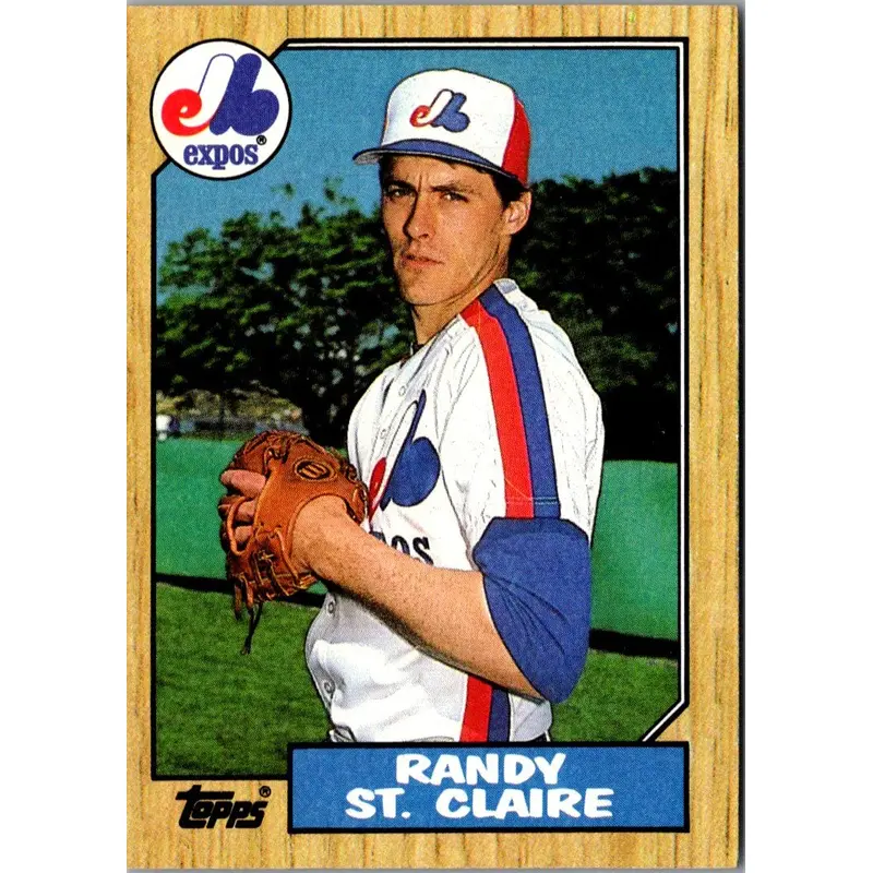 1987 Topps Randy St. Claire #467