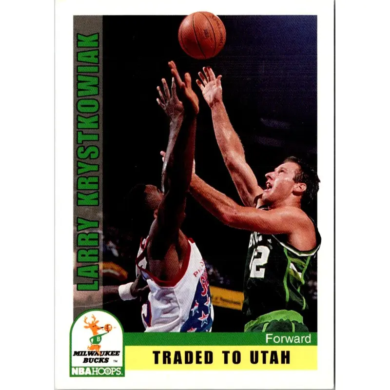 1992 Hoops Larry Krystkowiak #129