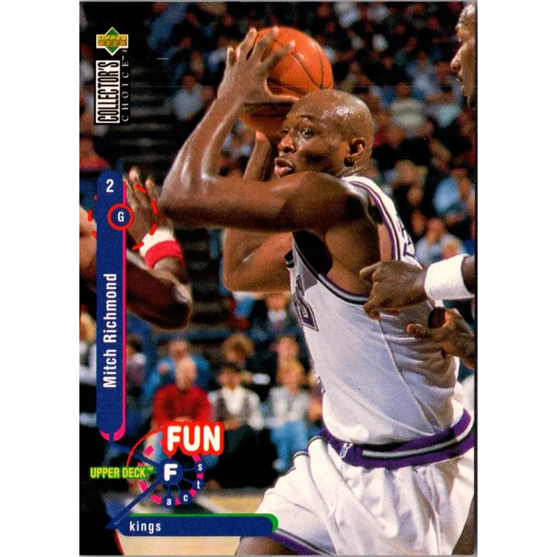 1995 Collector's Choice Mitch Richmond #188