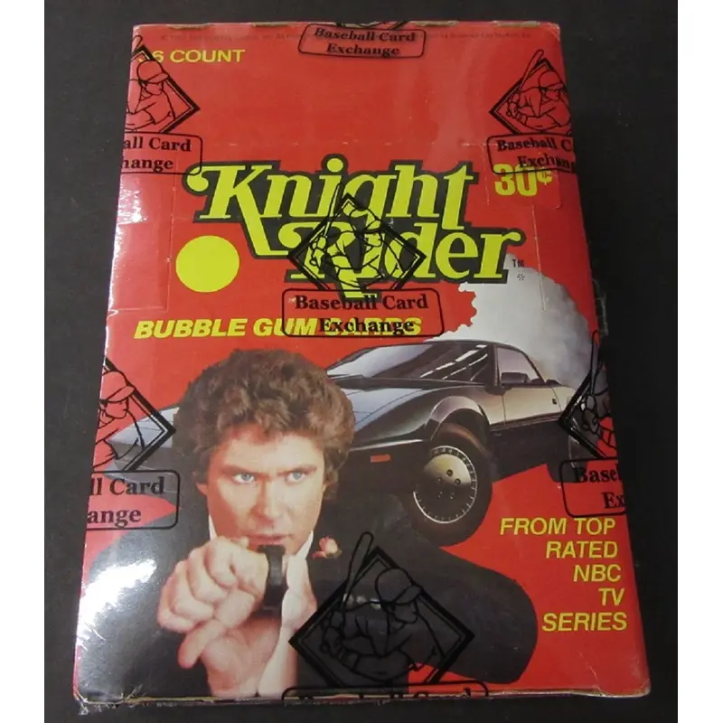 1983 Donruss Knight Rider Unopened Wax Box (BBCE)