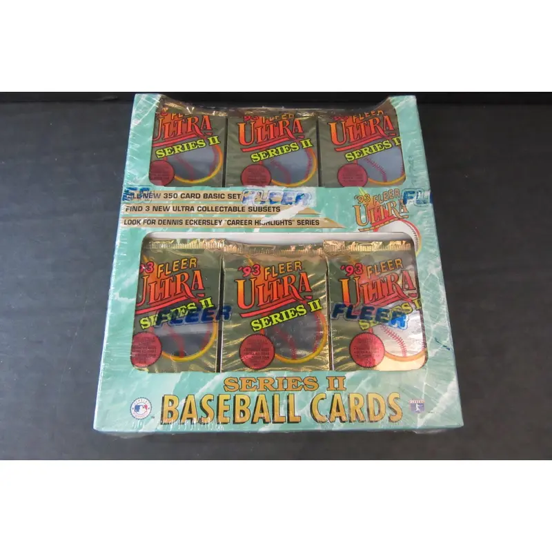 1993 Fleer Ultra Baseball Series 2 Box (Magazine)