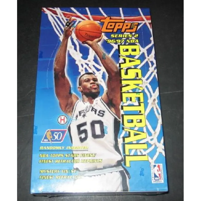 1996/97 Topps Basketball Series 2 Box (Hobby) (36/12)