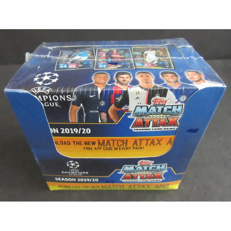 2019 2019/20 Topps Match Attax UEFA Soccer Box (50/6)