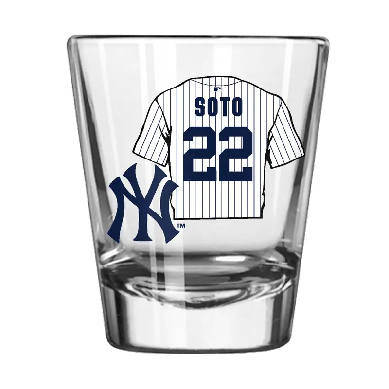 New York Yankees Juan Soto 2oz Shot Glass