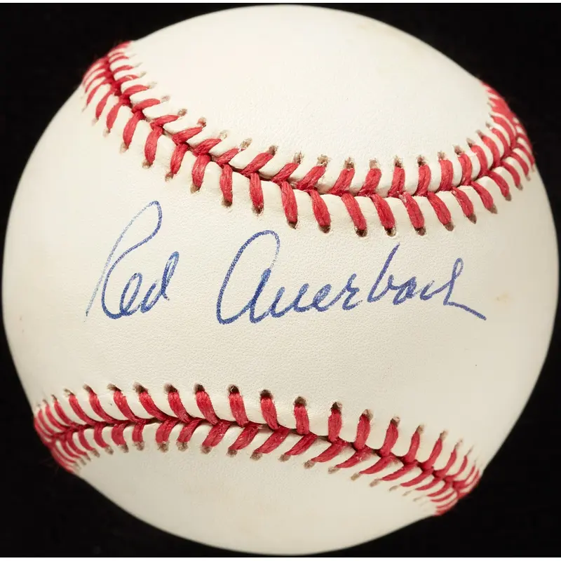 Red Auerbach Signed Major League Baseball Boston Celtics With JSA COA