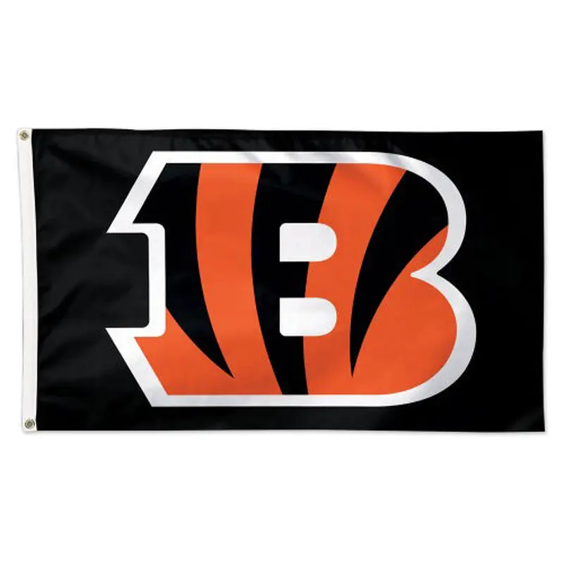 Cincinnati Bengals Official NFL Football Deluxe-Edition 3' x 5' Team Flag - Wincraft Inc.