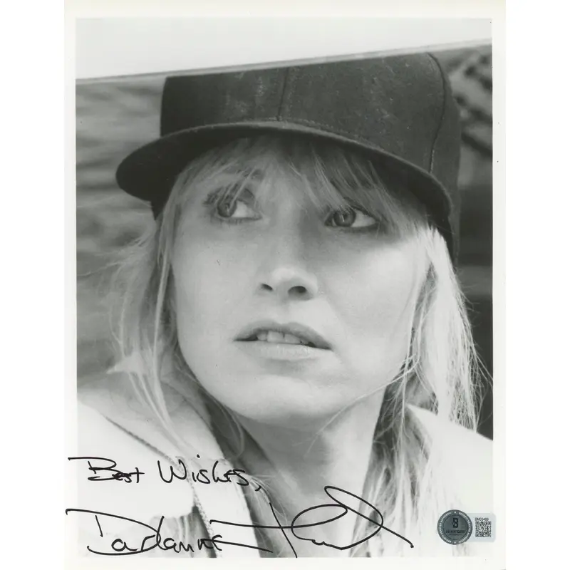 Darlanne Fluegel Running Scared Best Wishes Signed 8x10 Photo BAS #BM03469