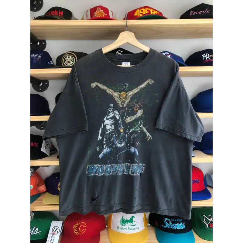Vintage Mudvayne Distressed Band Tee Size Large