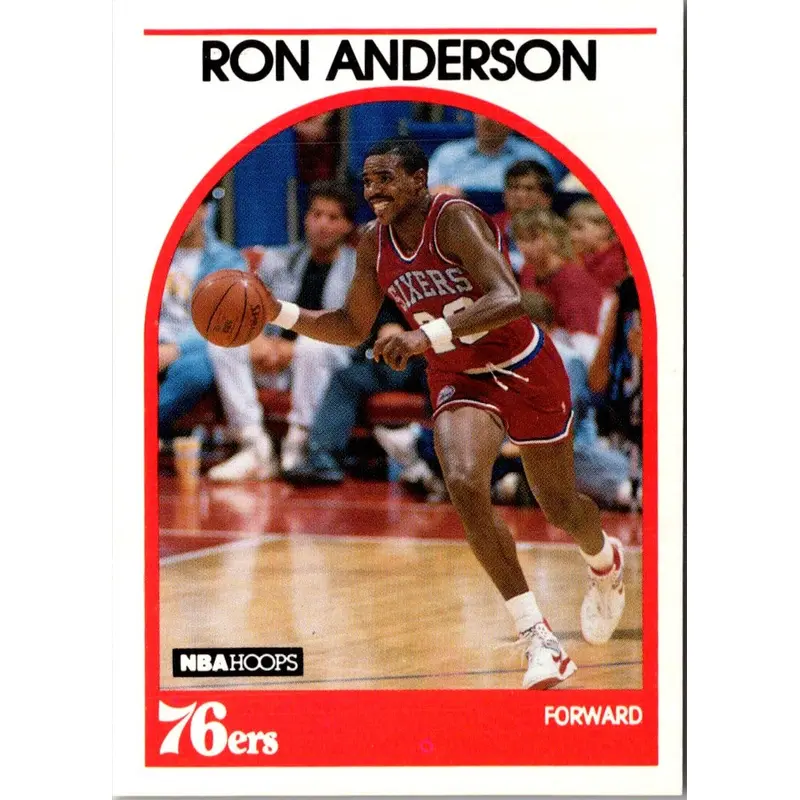 1989 Hoops Ron Anderson #32 Rookie