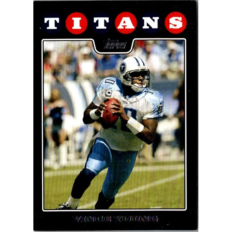2008 Topps Tennessee Titans Vince Young #TEN3