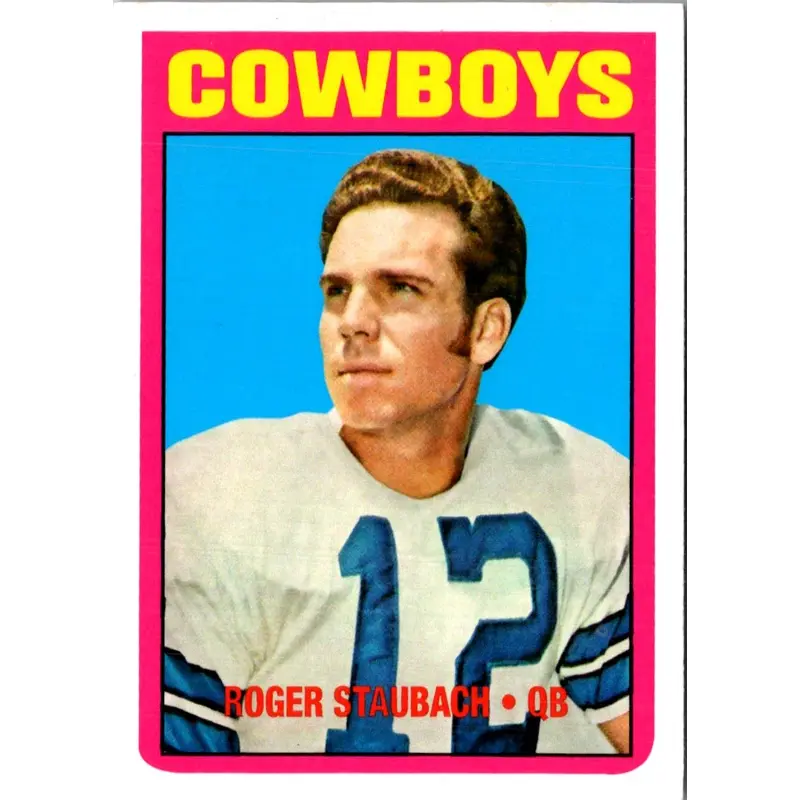 2012 Topps Rookie Reprint Roger Staubach #200