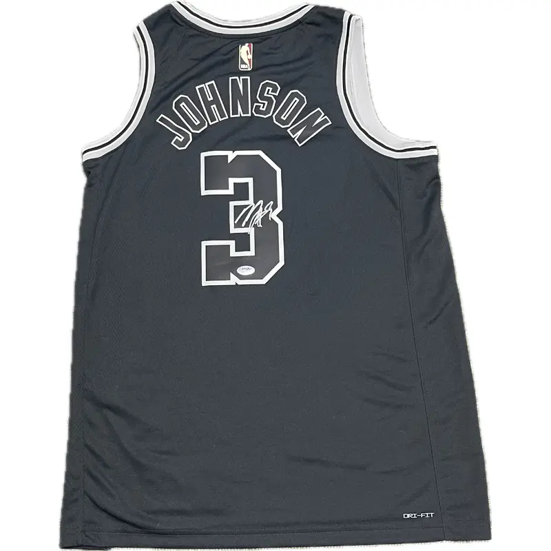 Keldon Johnson signed jersey PSA/DNA San Antonio Spurs Autographed