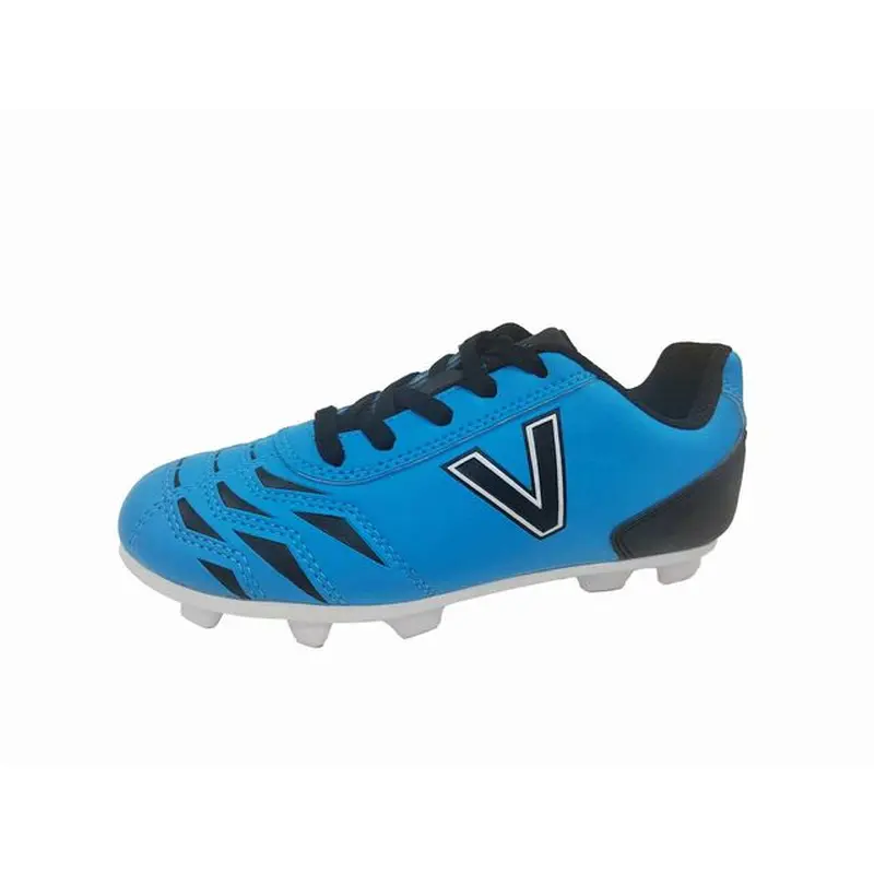 New Victor Sierra Kids Cattura MD Jr Soccer Shoes Blue/Black Size 4.5