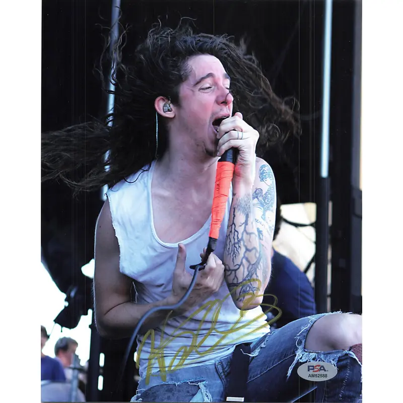 Spencer Chamberlain signed 8x10 photo PSA/DNA Autographed Musician