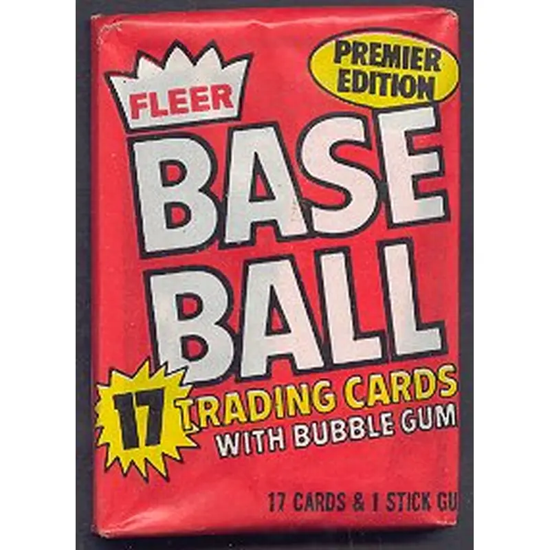 1981 Fleer Baseball Unopened Wax Pack