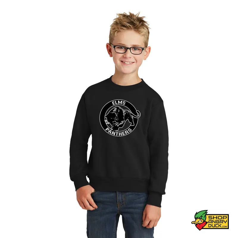 Our Lady of the Elms Panthers Youth Crewneck 2