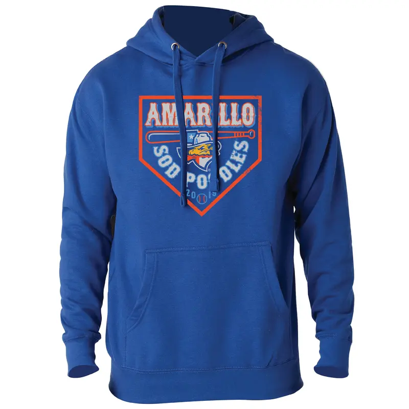 Amarillo Sod Poodles Royal State Diamond Badge Hoodie