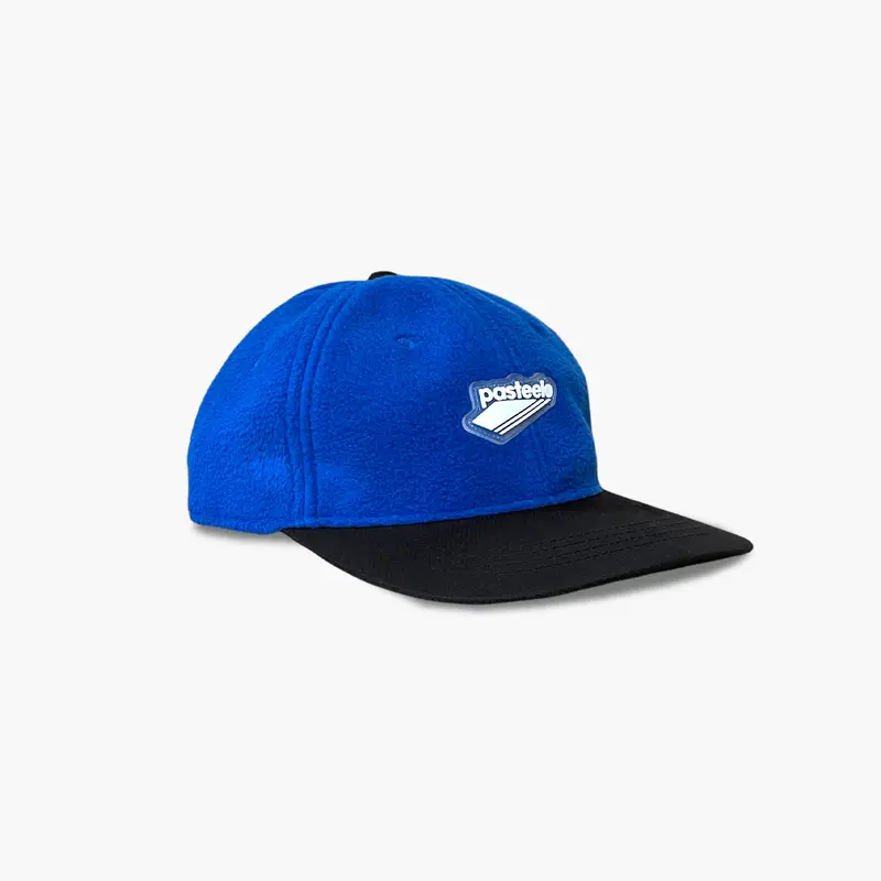Pasteelo - Polarfleece 6 Panel Cap - Royal/Sort