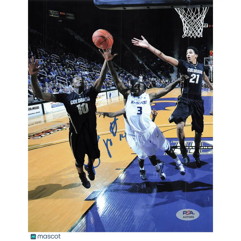 Alec Burks Signed 8x10 Photo PSA Colorado Buffaloes