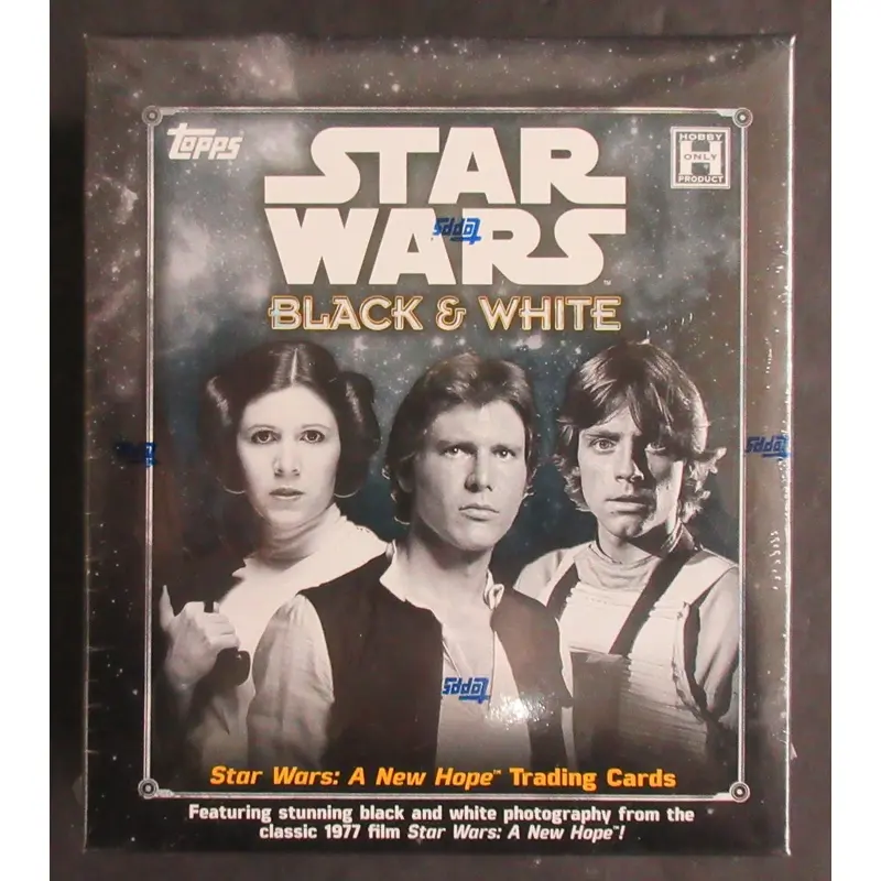 2018 Topps Black & White Star Wars: A New Hope Box (Hobby) (7/8)