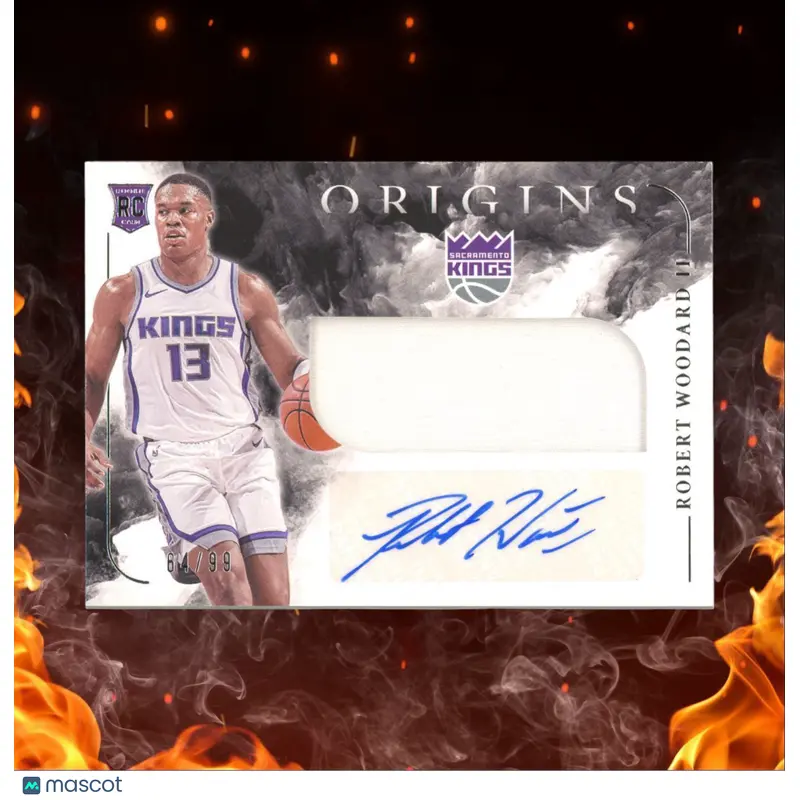 2020-21 Panini Origins Robert Woodard II Patch Rookie Auto 84/99 #RJA-WOO