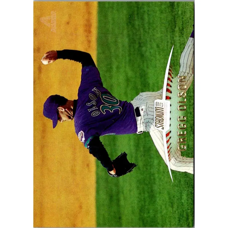 1999 Fleer Pepsi Arizona Diamondbacks Gregg Olson #10