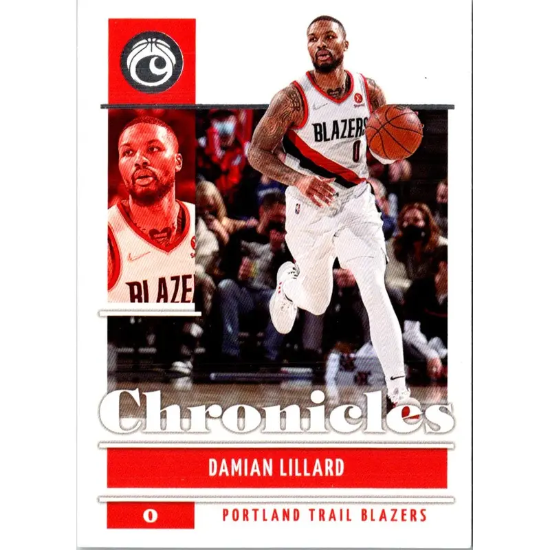 2022 Panini Contenders Optic Suite Shots Red Damian Lillard #11