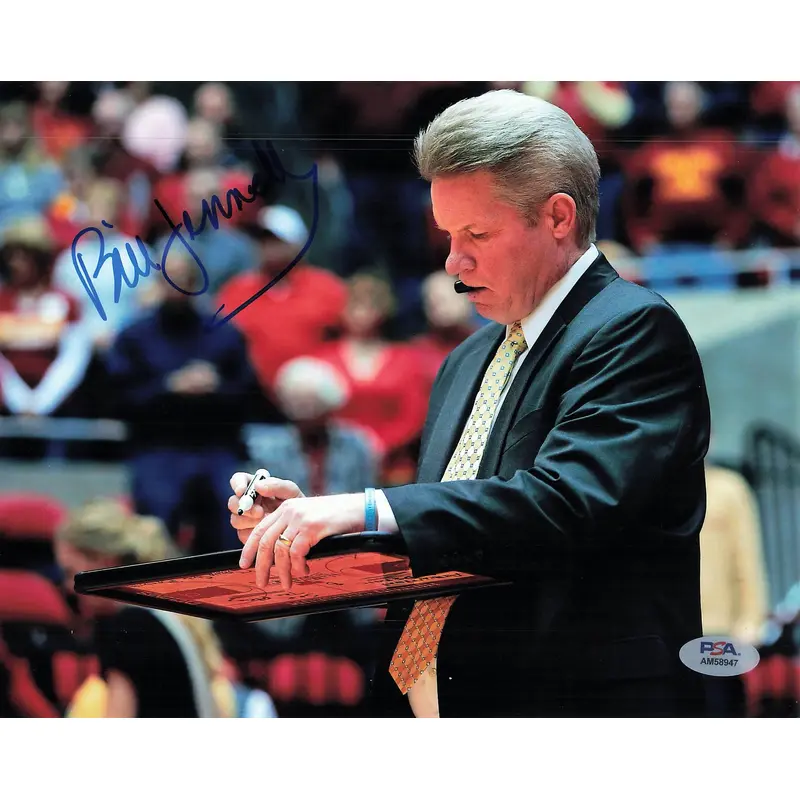 Bill Fennelly signed 8x10  photo PSA/DNA Iowa State Cyclones Autographed