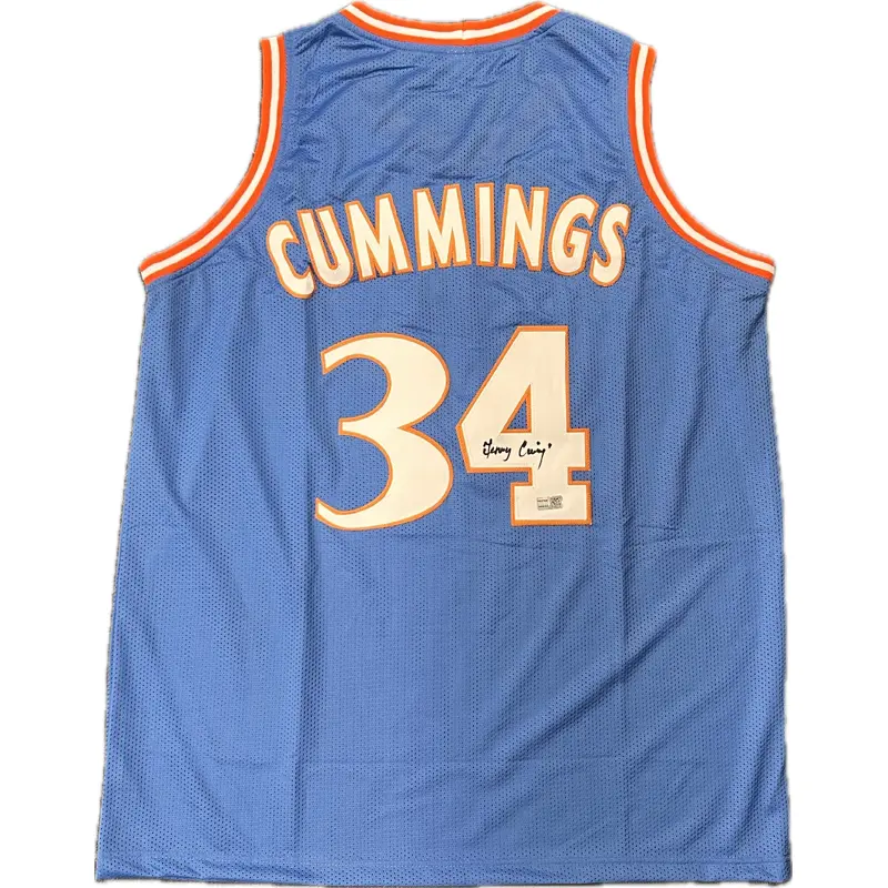 Terry Cummings Signed Jersey Tristar Authenticated San Diego Clippers Autographed