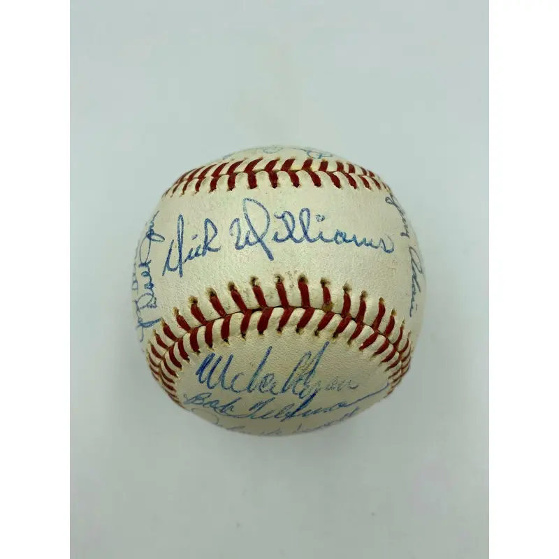 The Finest 1967 Boston Red Sox AL Champs Team Signed Baseball On Earth PSA DNA