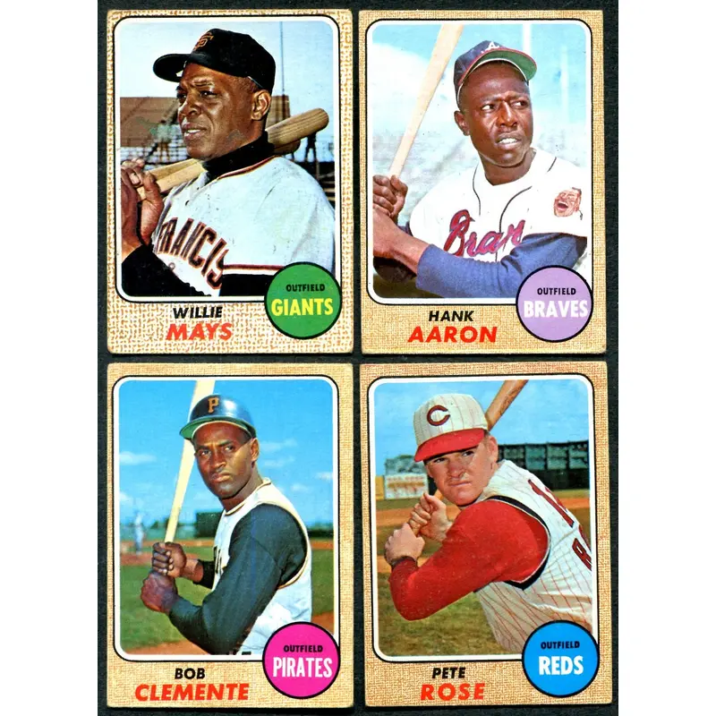 1968 Topps Baseball Complete Set VG (598) (24-595)