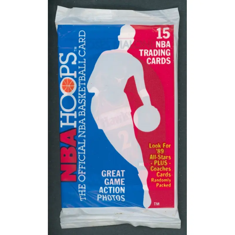 1989/90 Hoops Basketball Unopened Series 1 Pack