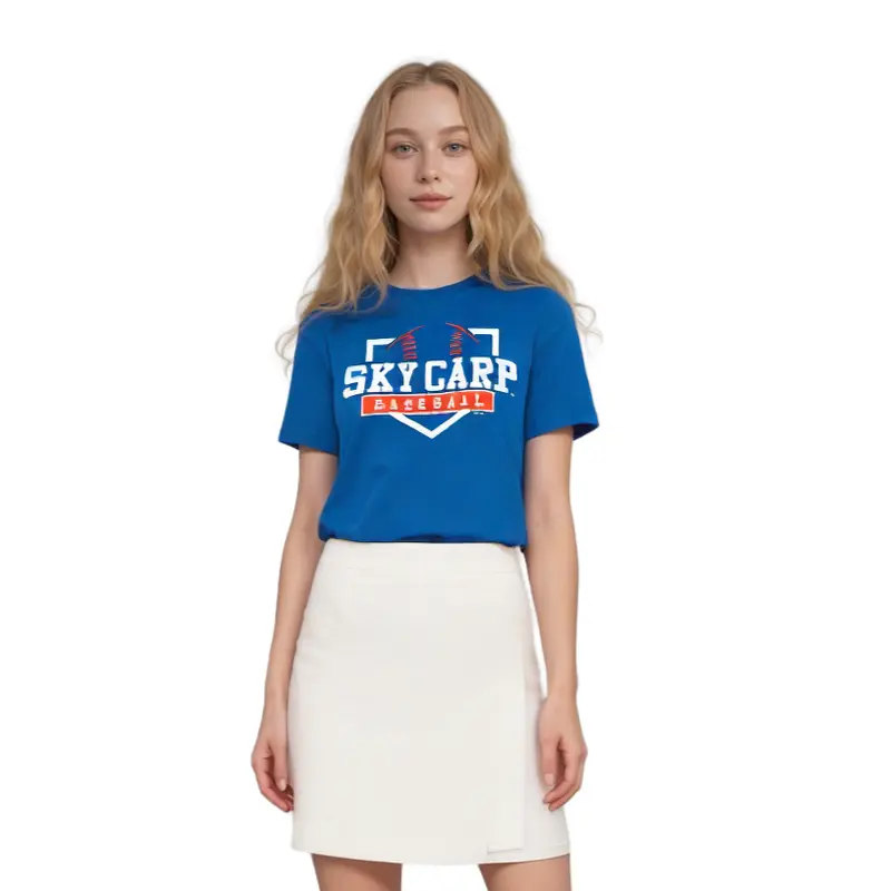 Beloit Sky Carp Royal Plate Lace T-Shirt