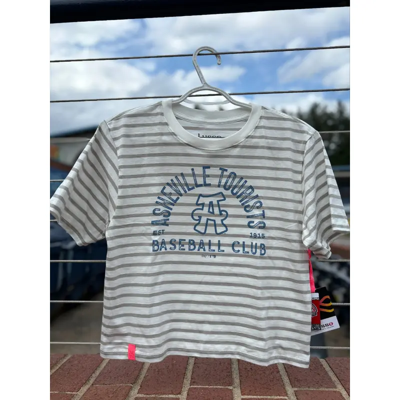 The Asheville Tourists Women's Stripe Shirt by Lusso