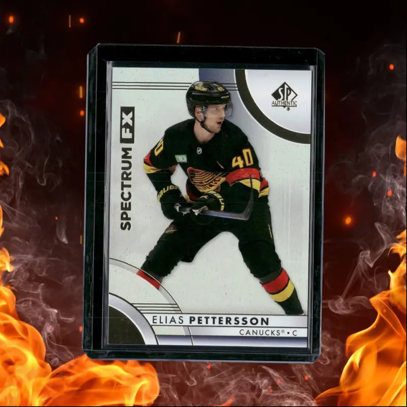 2023-24 SP Authentic Elias Pettersson Spectrum FX (A) #S-7
