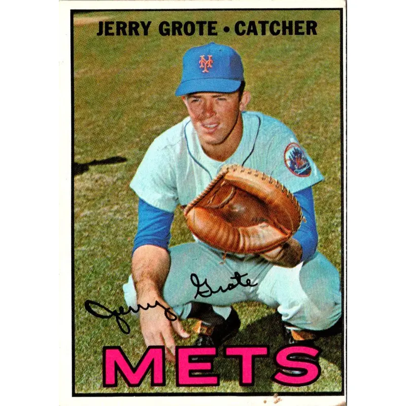 1967 Topps Jerry Grote #413 VG-EX+