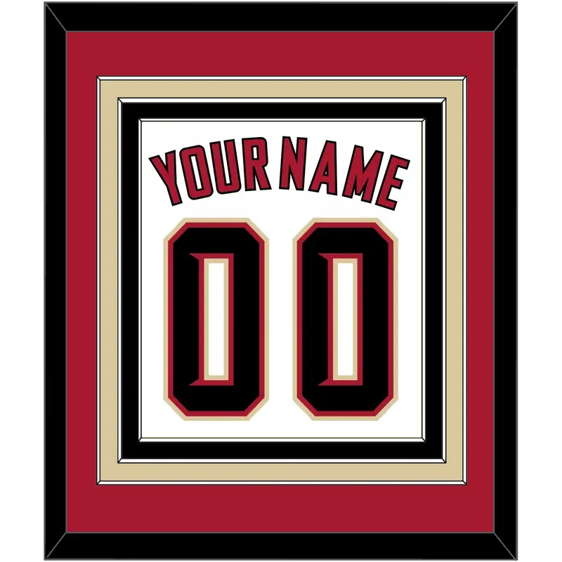 Arizona Name & Number - Home White (2020-2023) - Triple Mat 2