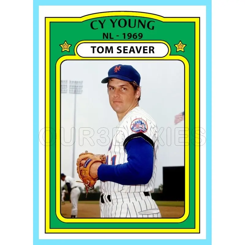 Tom Seaver Cy Young 1972 Topps Custom Card - 4766