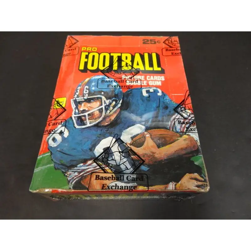 1980 Topps Football Unopened Wax Box (1979 Wrappers)