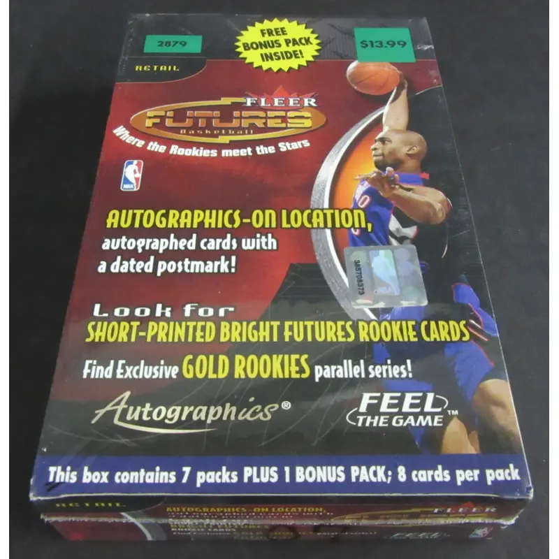 2000/01 Fleer Futures Basketball Blaster Box (8/8)