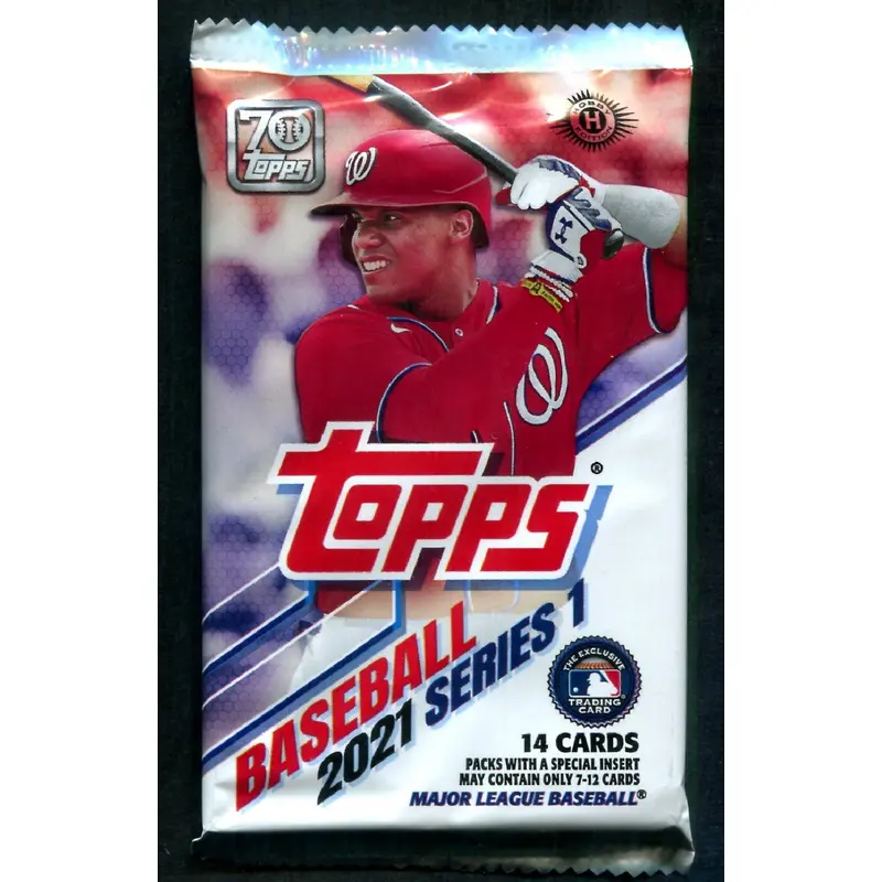 2021 Topps Baseball Unopened Series 1 Pack (Hobby) (14)