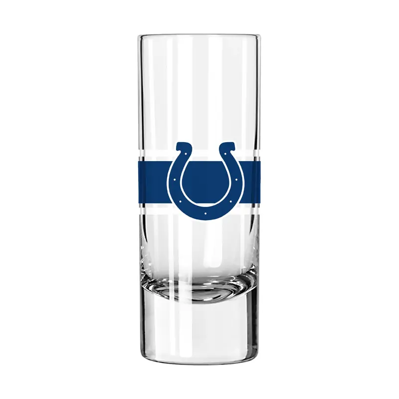 Indianapolis Colts 2.5oz Stripe Shooter Glass