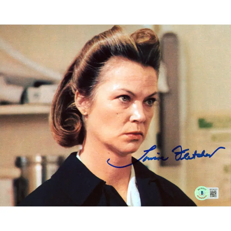 Louise Fletcher One Flew Over The Cuckoo's Nest Signed 8x10 Photo BAS #BF06227