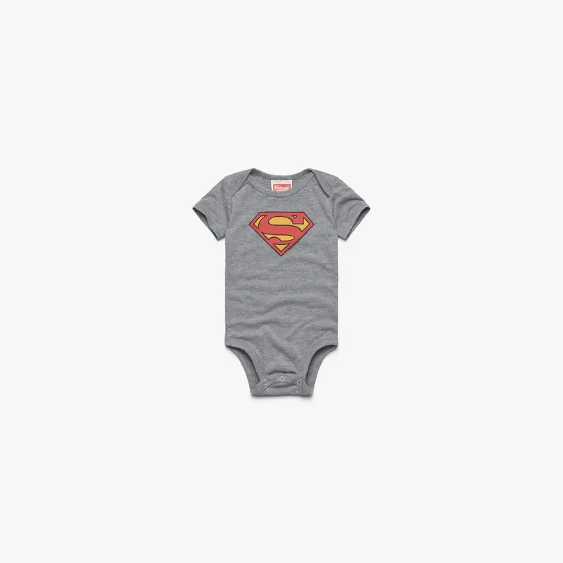 Superman Logo Baby One Piece