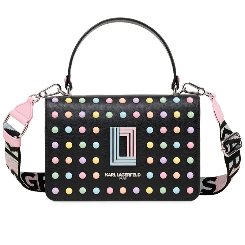 KARL LAGERFELD WOMEN BAGS SIMONE CROSSBODY  LH0EO6BI BLK