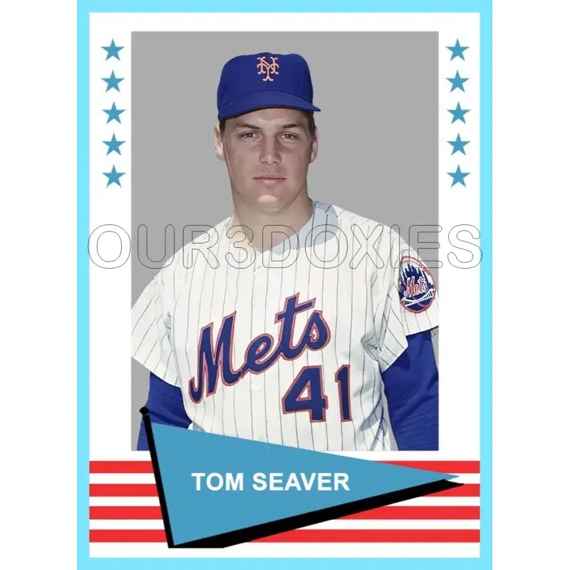 Tom Seaver 1961 Fleer Custom Card - 4229