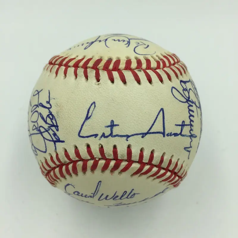 1992 Toronto Blue Jays World Series Champs Team Signed Baseball With JSA COA