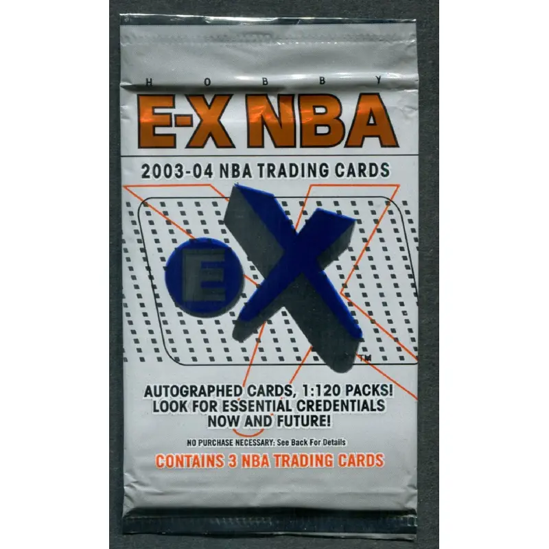 2003/04 Fleer E-X Basketball Unopened Pack (Hobby)